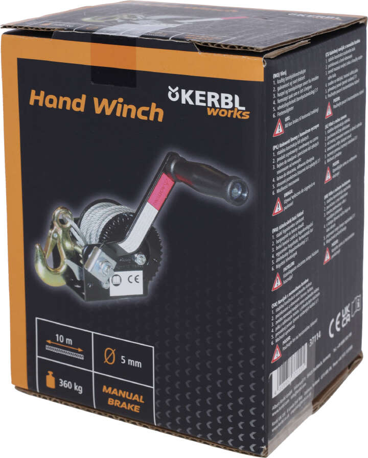 KERBL Seilwinde Hand Winch